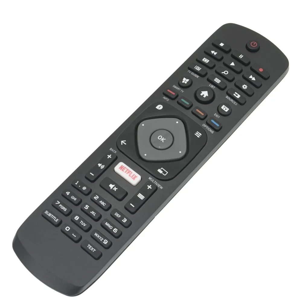 Пульт дистанционного управления для Philips FHD UHD светодиодный 4k Smart tv s с кнопкой Netflix 43PUS6101/12 43PUS610112 43PUS6162/12 43PUS6201 43