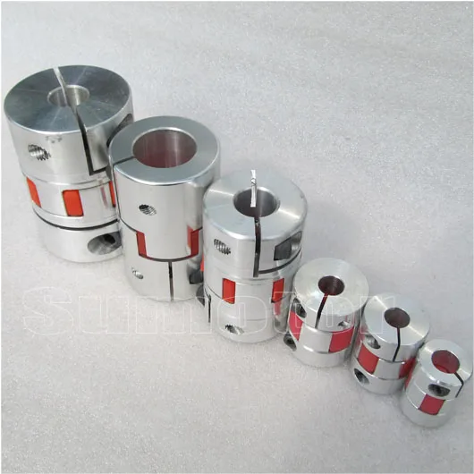 Coupling Motor Coupler Connector for 14//19mm Shaft Flexible 45x78