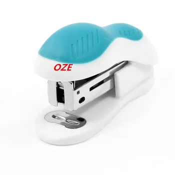 

1PCS Anti Slip Hard Plastic Shell Compatible 40 Staples Stapler Turquoise White