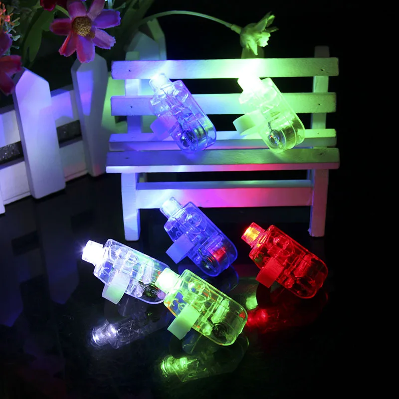 10 шт. неон для праздника вечеринки Led deco anniversaire мини кольцо на палец световое