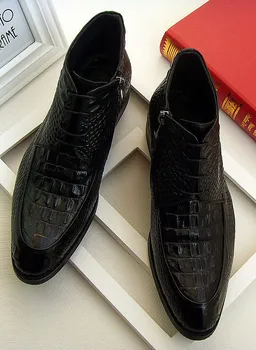 

new fashion england style men england style martin boots male lace up high top martin boots men round toes casual shoes