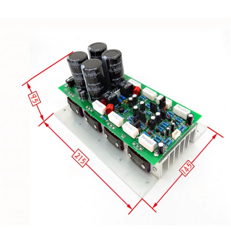 Обновление 2SC3858/2SA1494 три Кен 1500 Вт усилитель высокой мощности доска fever grade доска чистый пост-усилитель доска