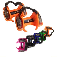 Флэш-колесо скейт уличная спортивная обувь флэш бегущая приводной ремённой шкив Летающая обувь светящиеся колеса световой ролик обувь для детей