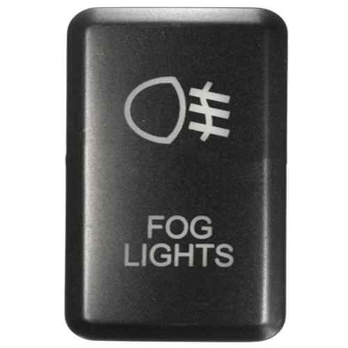 

DSHA Hot Sale 12V LED Fog Work Light Push Button Switch For Toyota Landcruiser Prado FJ Fog Light green
