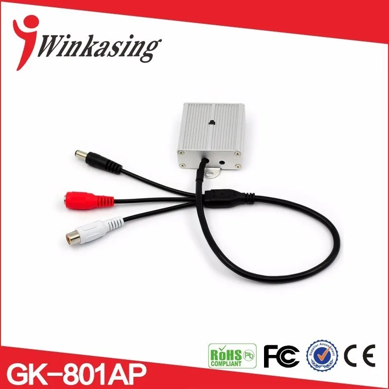 

free shipping Mic Clear Sound Pick up security microphone sound audio monitor