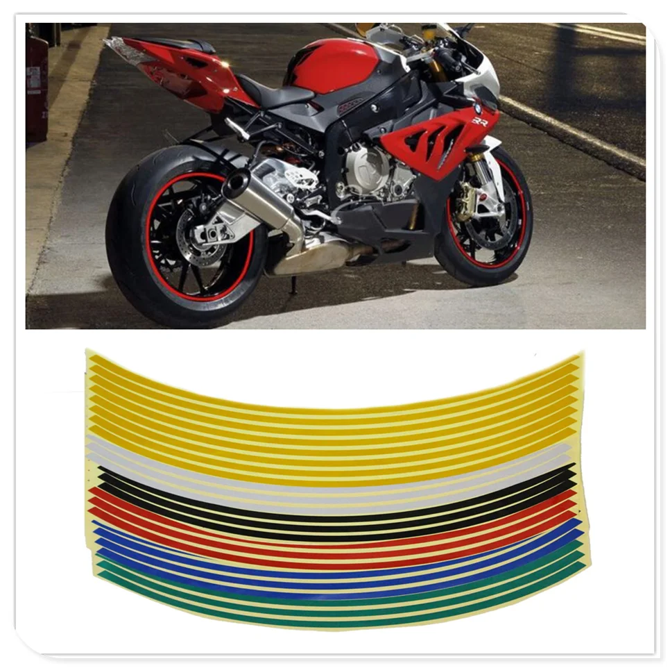 Светоотражающая наклейка на обод мотоцикла 2019 дюймов для Ducati 1098 S триколор 1198 R 749