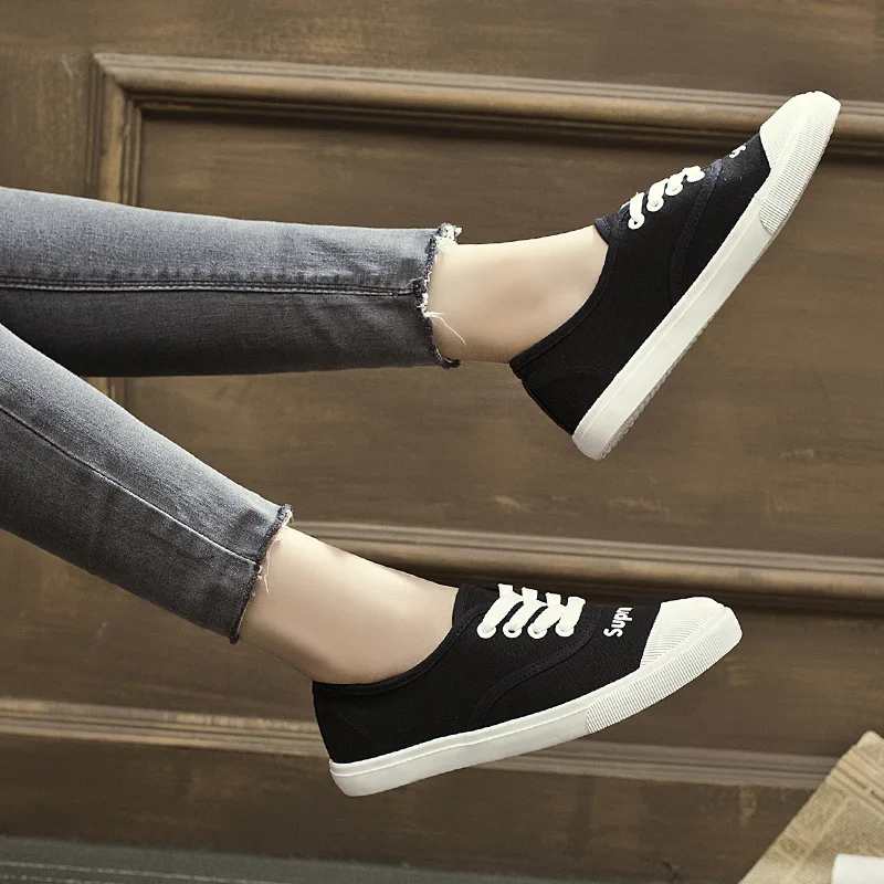 

Walking shoes 2018 spring new canvas shoes student breathable walking shoes A7G1-A7G5