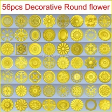 Special Offers 56pcs/set Decorative Round flower 3d model STL relief for cnc STL format 3d model for cnc stl relief artcam vectric aspire Special Offers 56pcs/set Decorative Round flower 3d model STL relief for cnc STL format 3d model for cnc stl relief artcam vectric aspire