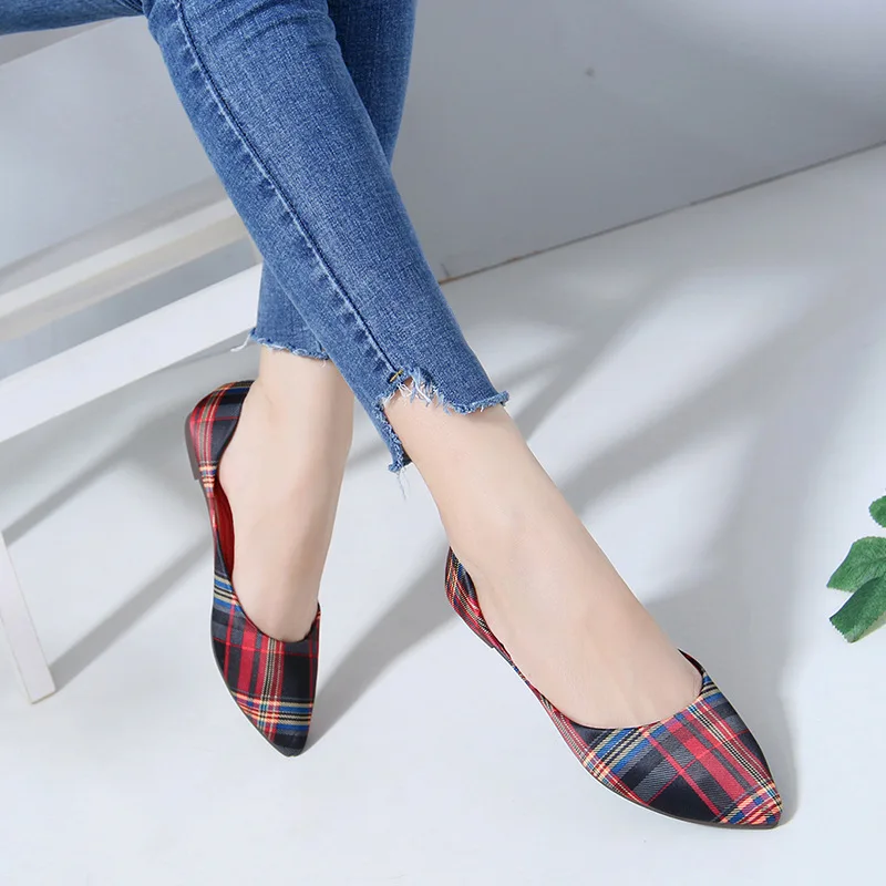 stylish flat shoes for work