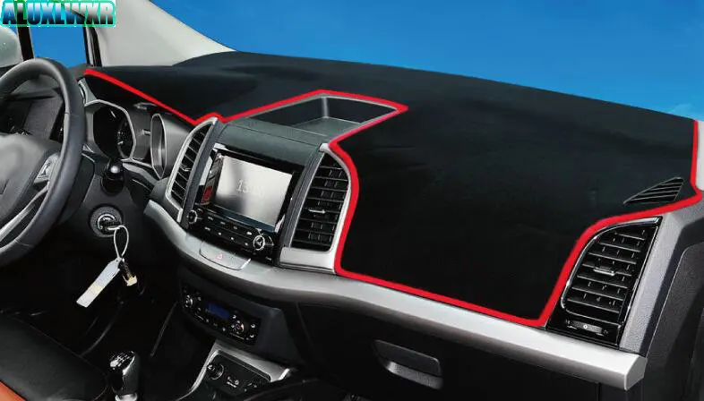Приборная панель автомобиля Избегайте светильник pad Инструмент платформа стол покрытие коврики ковры авто аксессуары для JAC S3- автомобиль-Стайлинг