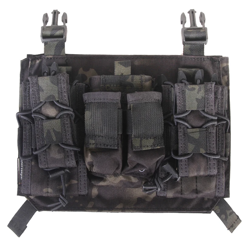 

EmersonGear Assaulters Panel 9mm /5.56mm Modular Panel Platform Set Magazine Pouches Tactical Molle Pouches for 419 420 Vest