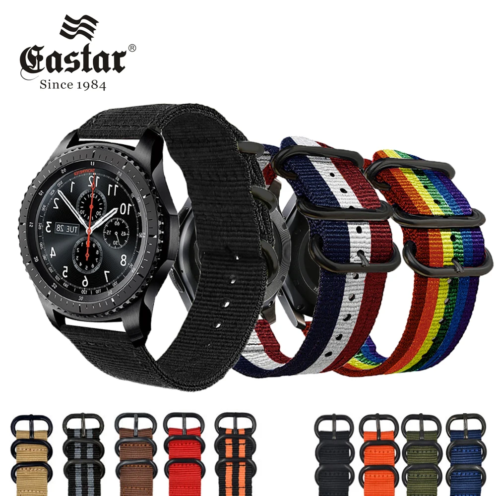 

22mm 20mm For Samsung Gear sport S2 S3 Frontier Classic Band huami amazfit bip Strap huawei GT 2 galaxy watch active 42 46mm