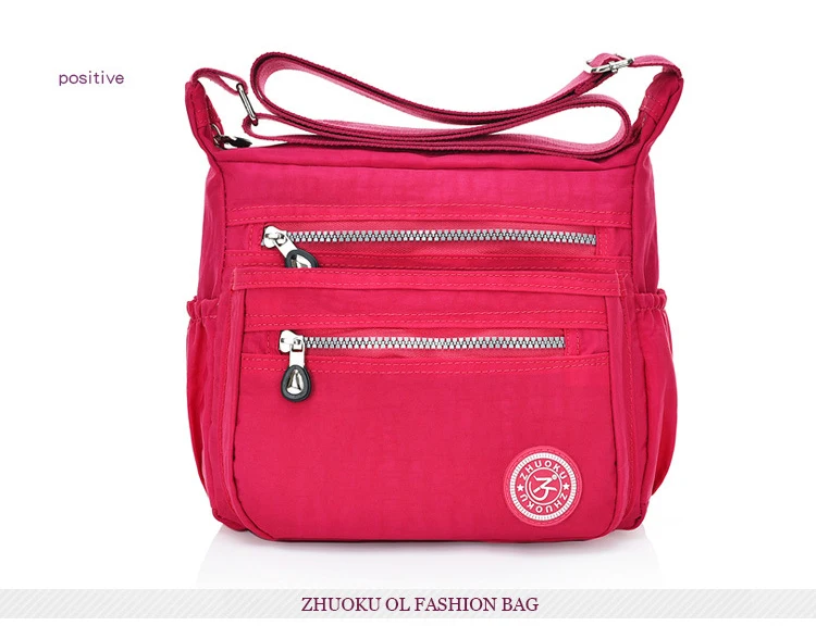 Для женщин курьерские Сумки нейлон Канта сумки на плечо известных брендов дизайнер Crossbody женские сумки Bolsa sac основной ZK735