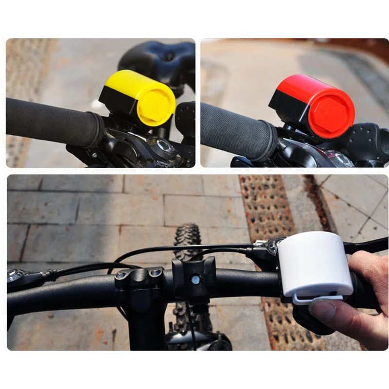 Электронный велосипед колокол ультра-громкий ABS пластиковый велосипед Рог безопасности велосипедный звонок кольцо Рог полезные аксессуары для велосипеда