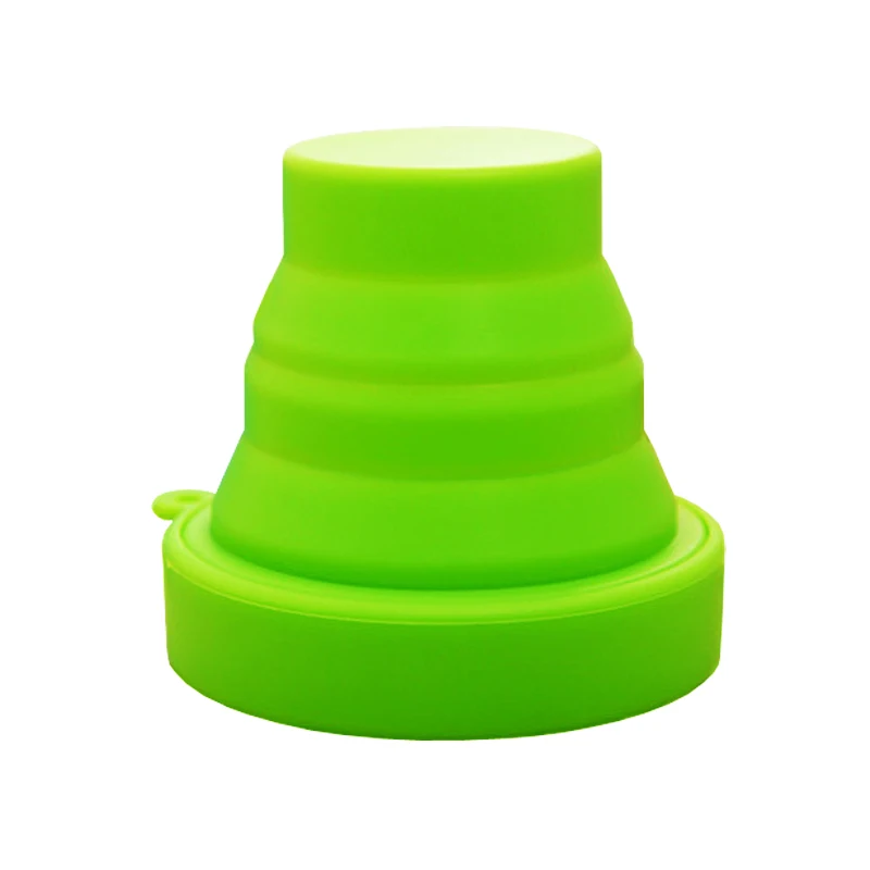 Складная мини бутылка для путешествий 3 цвета портативная силиконовая Выдвижная