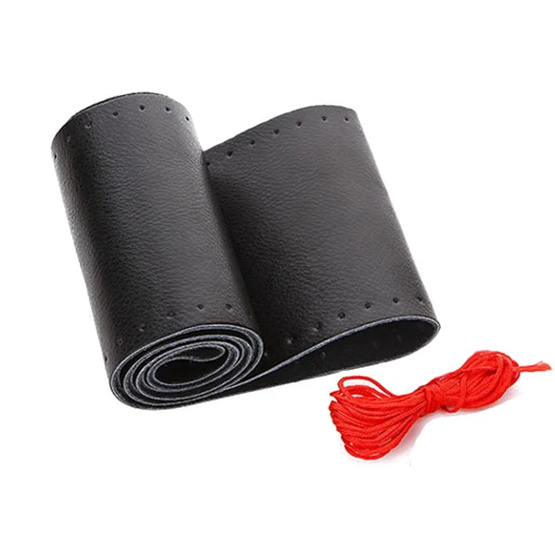 Car Braid Leather Steering Wheel (9)
