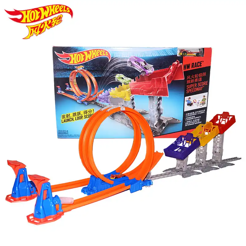hot wheels loop and jump
