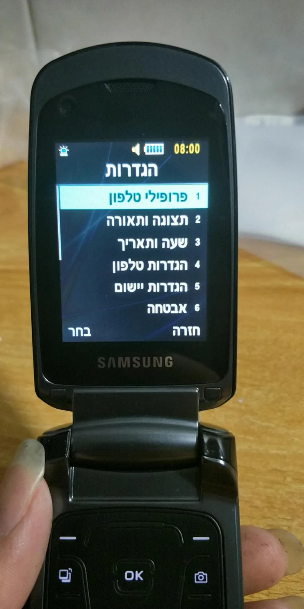 Samsung S5510 S5511 разблокированный 2,1 дюймов GSM WCDMA 3MP 800 мАч FM радио Mp3 флип мобильный телефон с иврит langauge и клавиатурой