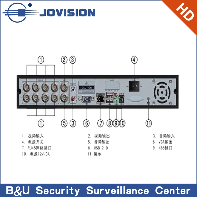 CloudSEE CCTV Standalone DVR 