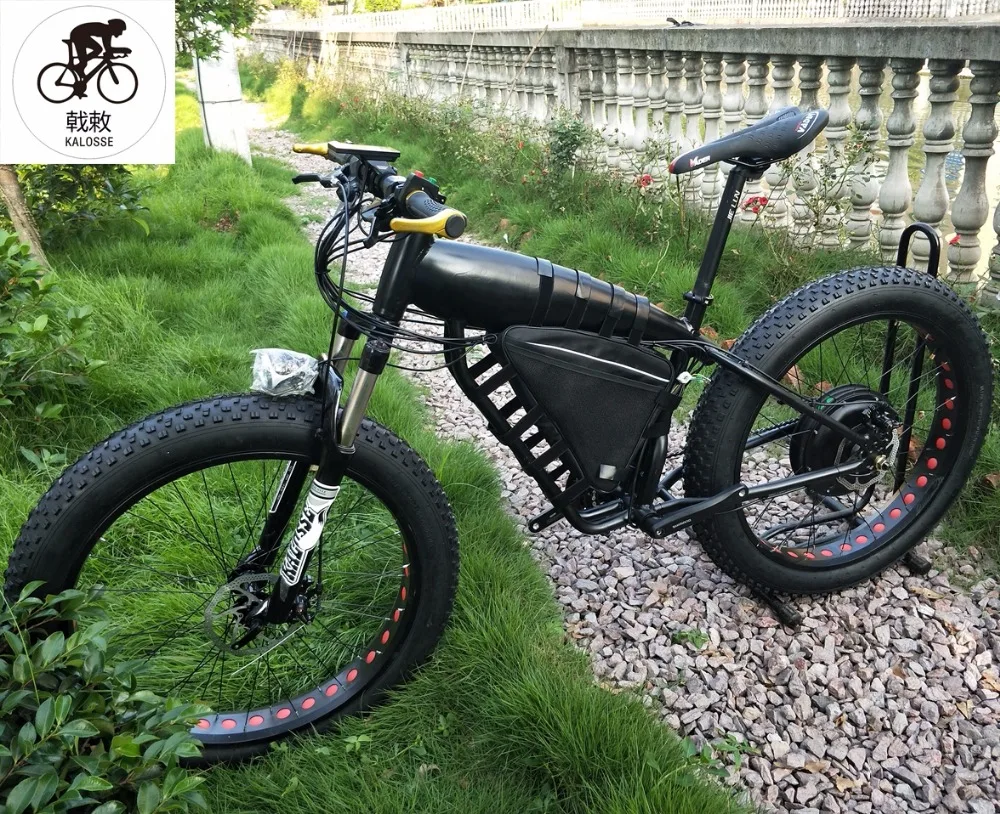 Top Kalosse  27 speed  Microshift  electric mountain bicycle  60V 2000W  Hydraulic brakes   electric snow bike 0