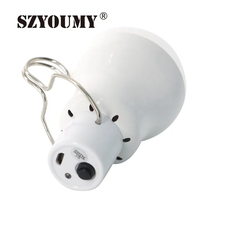 SZYOUMY портативный 5 в 150 люменов солнечной энергии светодиодный светильник лампа для кемпинга рыболовная лампа освещение