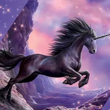 5D DIY Алмазная картина полный квадратный Единорог вечерние украшение домашнего декора Алмазная мозаика на заказ фото и Прямая