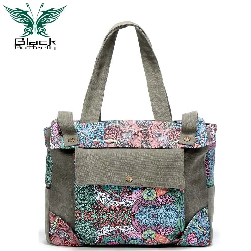 

New Pocket Zipper Totes Top Direct Selling Pocket Women Bags Handbag 2016 Korean Canvas Shoulder Bag Tote Natural Tide Girls
