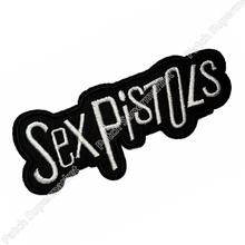 Sex Pistols Music Band Punk Rock Вышитые Утюг на и пришить патч Heavy Metal Нестандартная конструкция Патч доступен