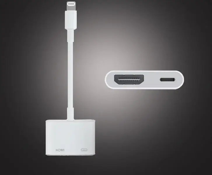 Light to AV HDMI/HDTV TV Digital Cable Adapter For Apple Iphone 5 5S 6