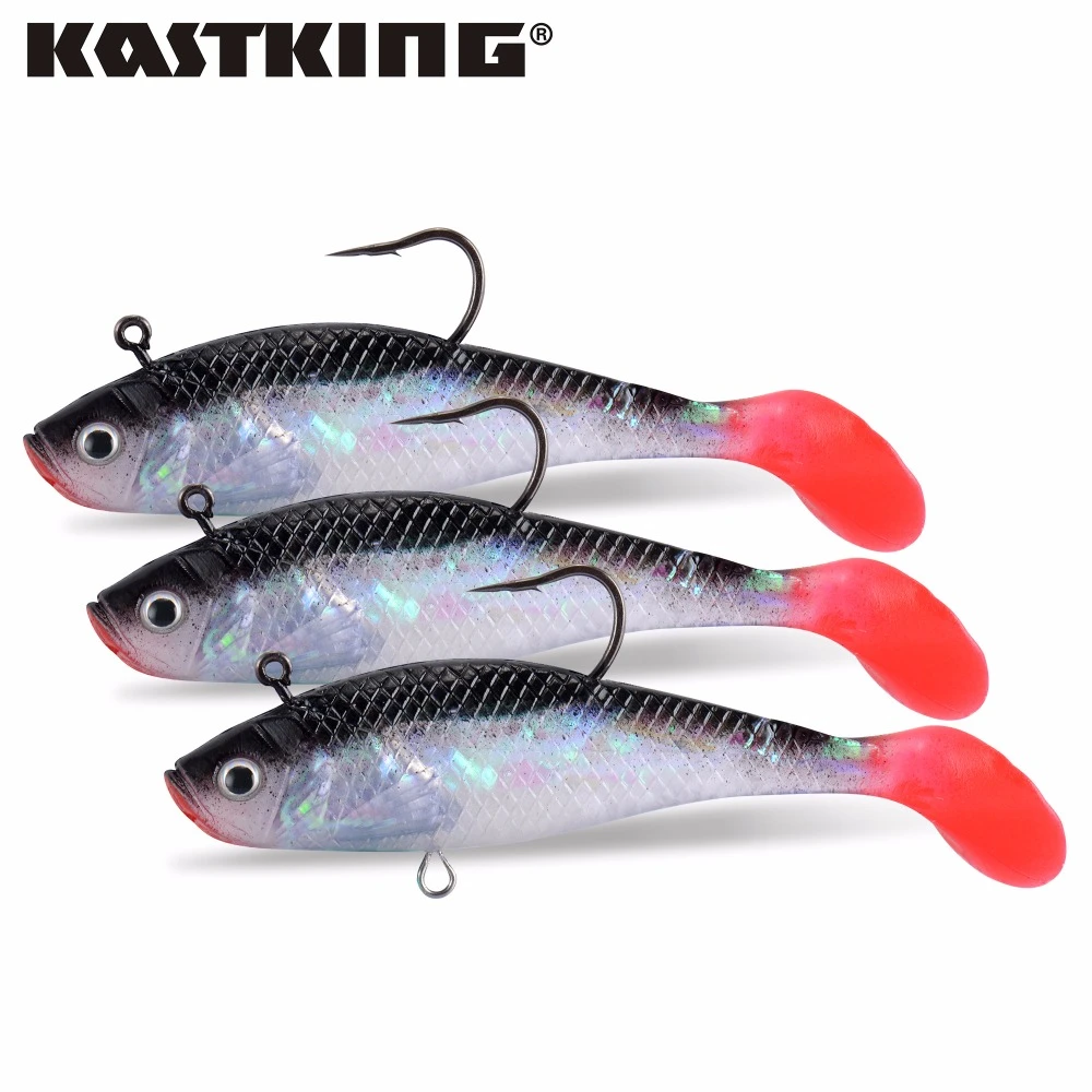 Kastking ブランド 17 新 3 ピース ロット海 湖 川釣りソフトルアー 3d ルアー深海人工餌釣りツールリアルな魚 Soft Lure 3d Lurefishing Soft Lures Aliexpress