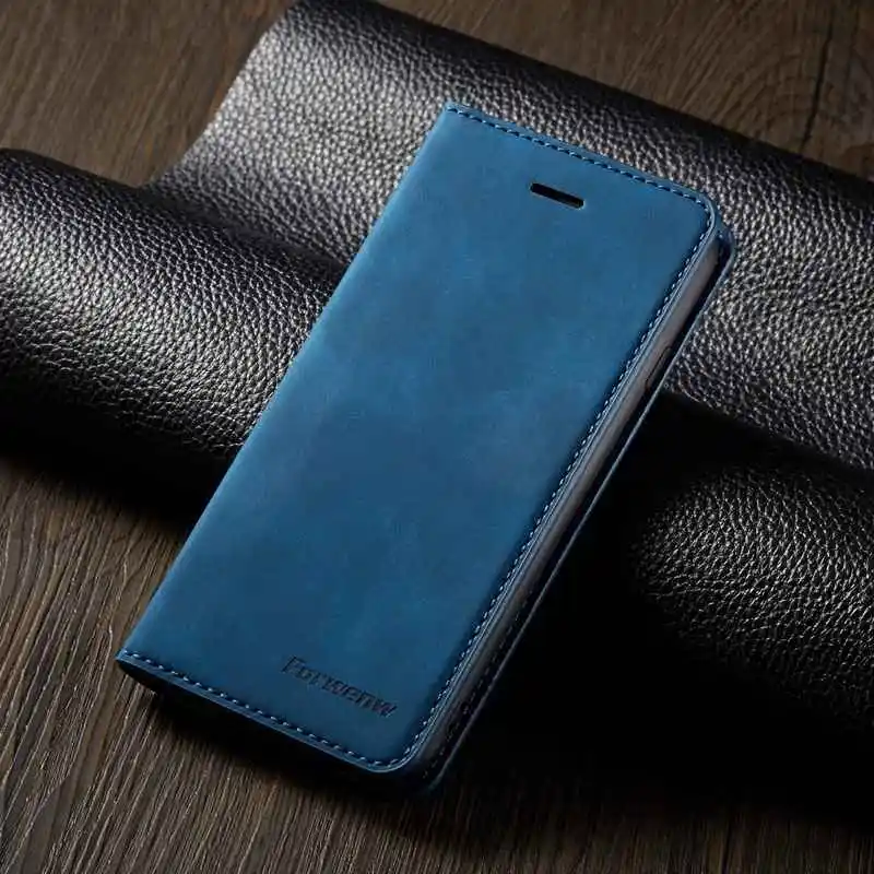 

Retro Wallet Case For iPhone 6 6S 7 8 Plus Flip Cover PU Leather Magnetic Phone Bags Case For iPhone X XR XS Max Pouch