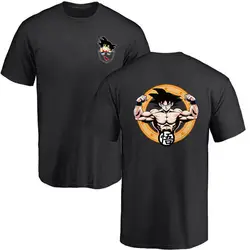 Мужские футболки Dragon Ball Z, футболка с короткими рукавами, модная Хлопковая мужская футболка с японским аниме принтом Harajuku 2019, летние топы