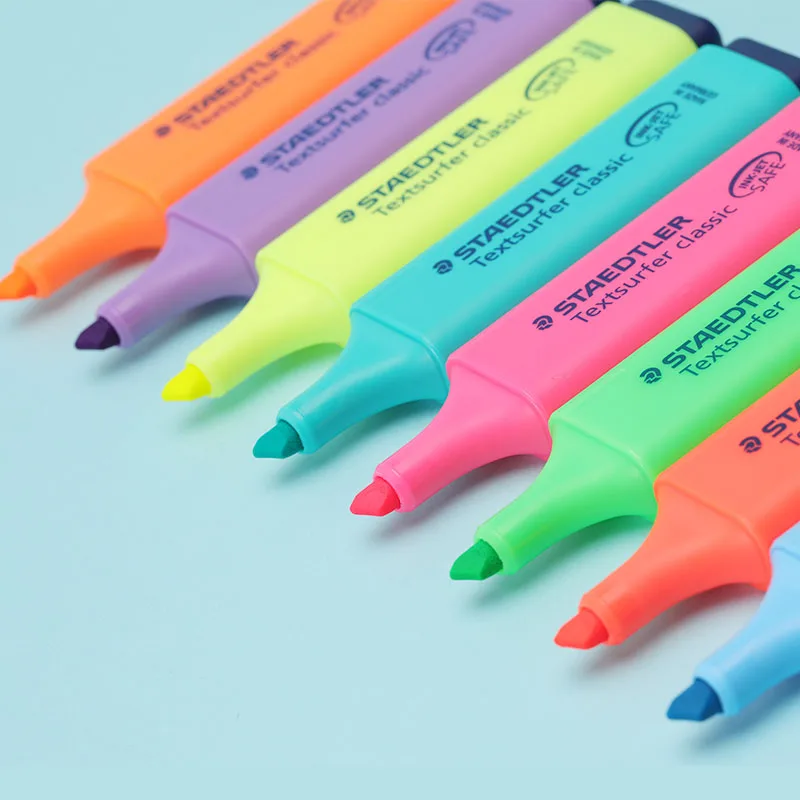 Классический маркер STAEDTLER Sharpie 364 маркеры мягкие флуоресцентные со скошенным