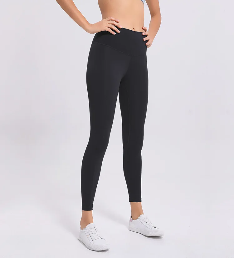 Soft-Feel Yoga Leggings High Waist Yoga Pants - I’m Loving Yoga