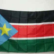 Флаг мира, Летающий natioal, полиэстер, печатные флаги и растяжки в Южном суданском стиле, 3*5 футов украшения, баннер