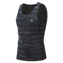 FANNAI, новинка, Мужская компрессионная майка без рукавов для бега, мужская майка для спортзала, фитнеса, бодибилдинга, трико, спортивная одежда, майки, спортивная одежда