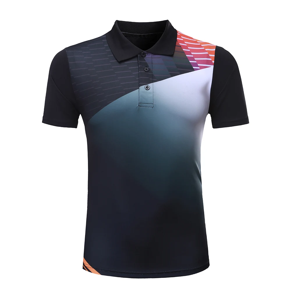 Новая футболка для бадминтона Мужская/Женская, футболки для настольного тенниса, теннисные футболки, спортивная одежда для бадминтона 207