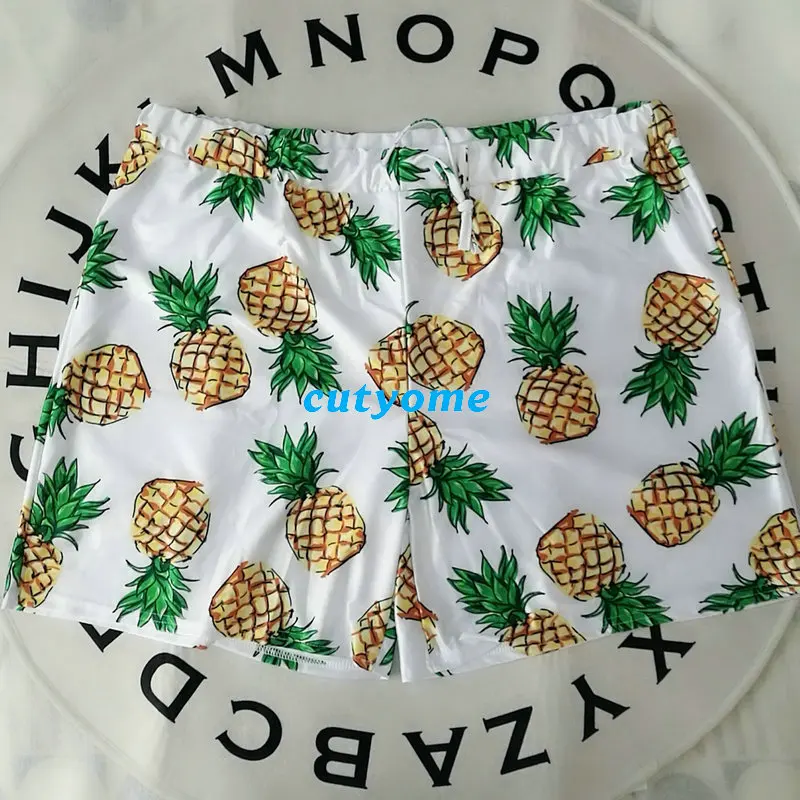Mother Daughter Father Son Matching Swimsuits Pineapple Bikini Shorts Family Swimwear Outfits Mommy And Me Dad Mom And Daughter  (7)