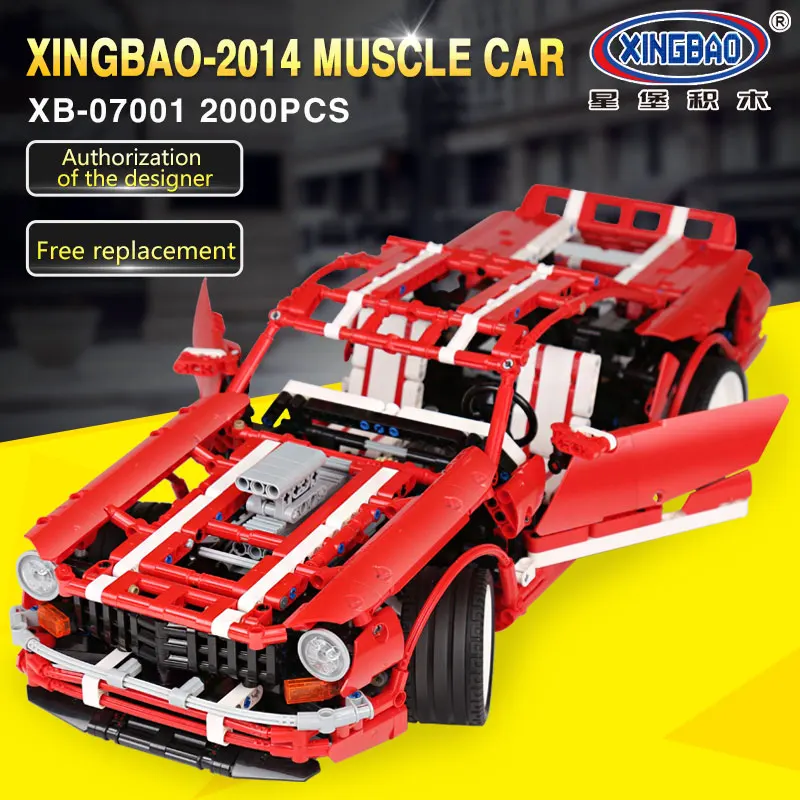 X Models Building toy Compatible with Lego X07001 2000Pcs Muscle Car Blocks Toys Hobbies For Boys Girls Model Building Kits X Models Building toy Compatible with Lego X07001 2000Pcs Muscle Car Blocks Toys Hobbies For Boys Girls Model Building Kits
