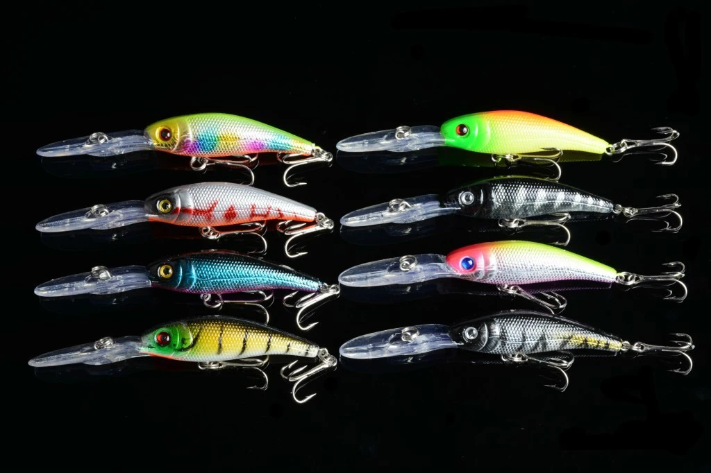 

1Pcs 10cm/7.8g Sea Fishing Minnow Lure Long Lip Aritificial Wobblers Crankbait Hard Isca Bait Swimbait