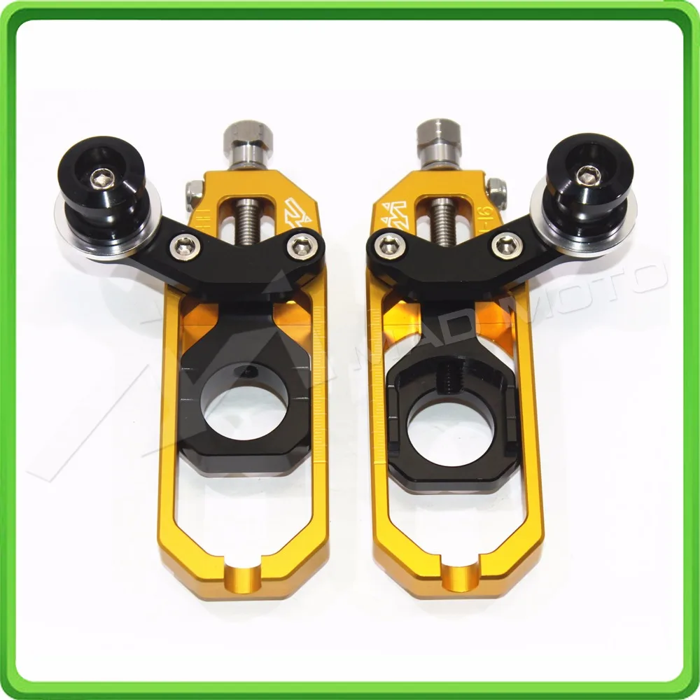 Motorcyclr Chain Tensioner Adjuster With Spool Fit For Aprilia Rsv4