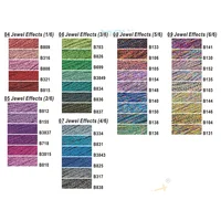 Buy Multicolor Embroidery Metallic Shiny Thread Cross Stitch Floss Threads Cotton Sewing Skeins Skein Kit Sewing Tool Online - Image 5