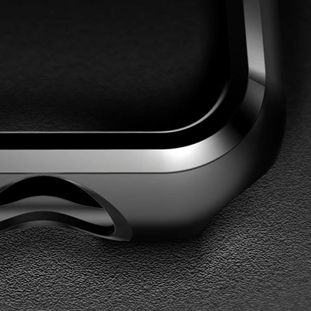 Ударопрочный черный корпус для часов iWatch S1/2/3/4 38/42/40/44 мм аксессуары защитный