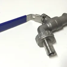 Садовый кран, 1/2 Homebrew лента для шланга Шаровой Клапан Рабочее давление 200PSI доморощенный кран