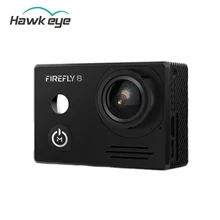 Hawkeye Firefly 8 170 Degree Bluetooth Remote Control WiFi FPV Action Sports Cam Camera Black for RC Drone Models Quadcopter