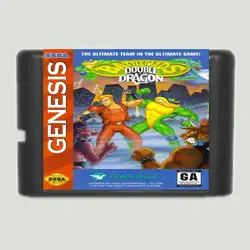 Battletoads и Double Dragon Ultimate Team 16 бит карточная игра для Sega megadrive & Genesis Системы