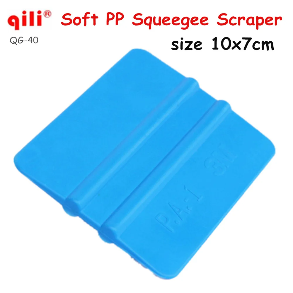 

Squeegee soft PP material scraper car wrap film install tools with size 10x7cm car cleaner wash tool