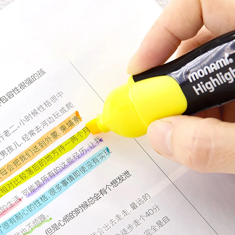 TUNACOCO 1 шт. Макарон креативное моделирование флуоресцентная ручка пуля журнал части мягкий цветной маркер школьные принадлежности bb1710174