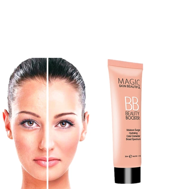 

Multi effect Isolation Cover BB Cream Waterproof Nude Glow Skin Whitening Compact Foundation Makeup 35ml/tube