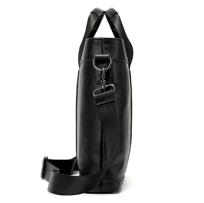 PNDME модный мужской портфель из натуральной кожи 14 дюймов винтажная деловая сумка для компьютера сумка через плечо